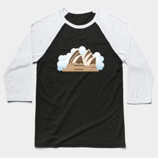 Sydney Opera House Baseball T-Shirt